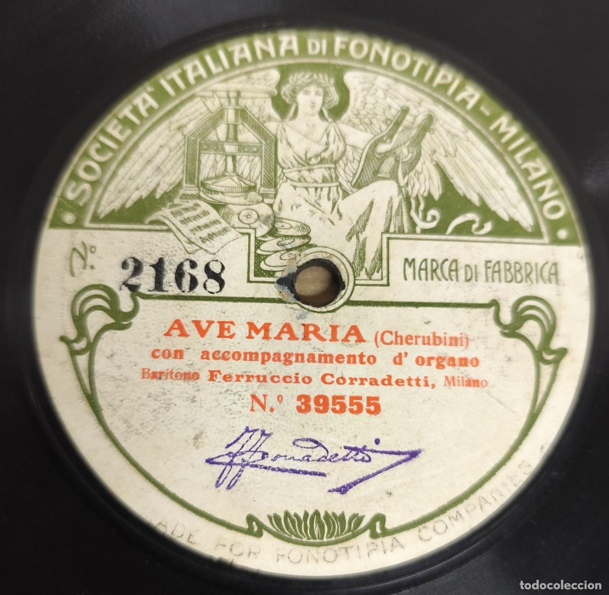 Discos de pizarra: DISCO DE PIZARRA, PANIS ANGELICUS, AVE MARIA - Foto 3