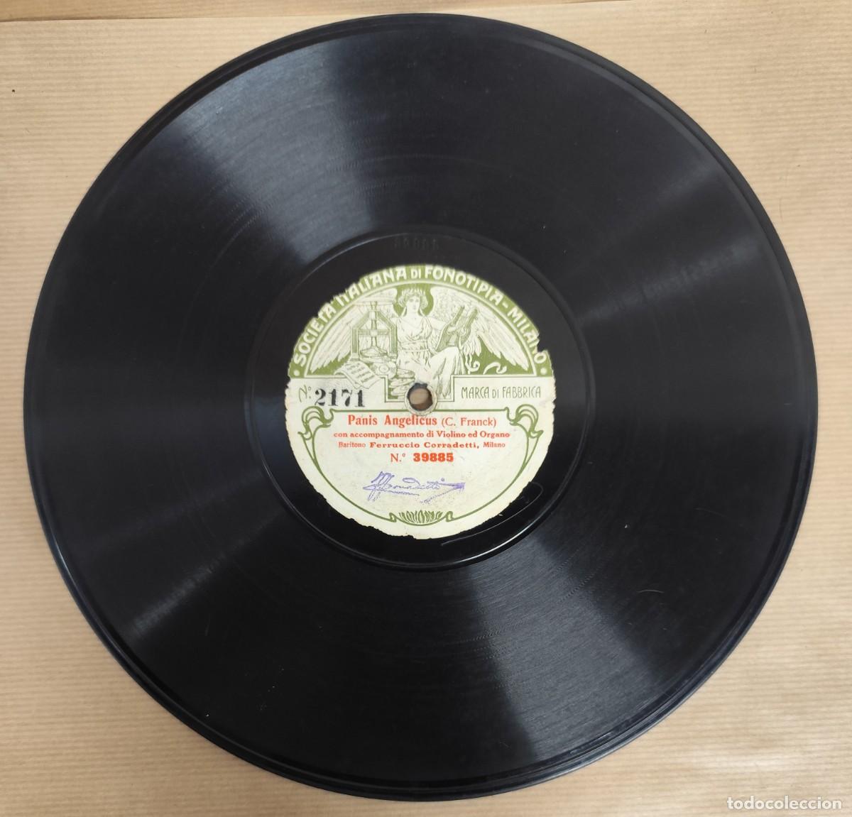 Discos de pizarra: DISCO DE PIZARRA, PANIS ANGELICUS, AVE MARIA - Foto 4