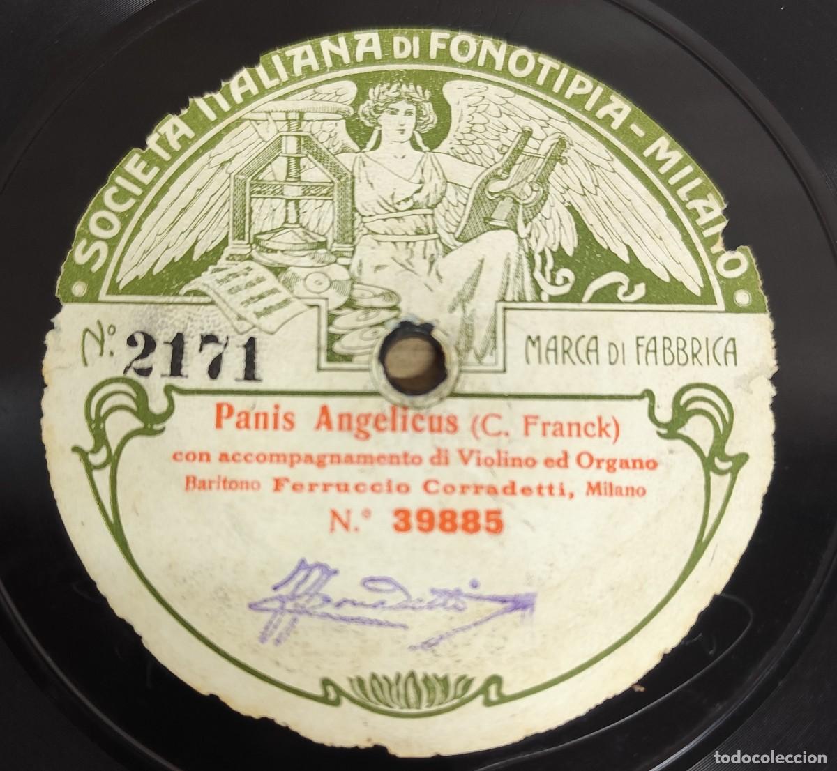 Discos de pizarra: DISCO DE PIZARRA, PANIS ANGELICUS, AVE MARIA - Foto 6