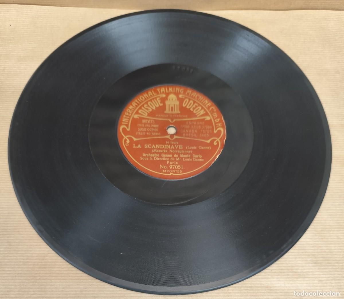 Discos de pizarra: DISCO DE PIZARRA, LA SCANDINAVE, LAUVERGNATE - Foto 1
