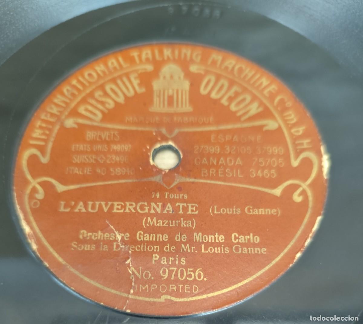 Discos de pizarra: DISCO DE PIZARRA, LA SCANDINAVE, LAUVERGNATE - Foto 4