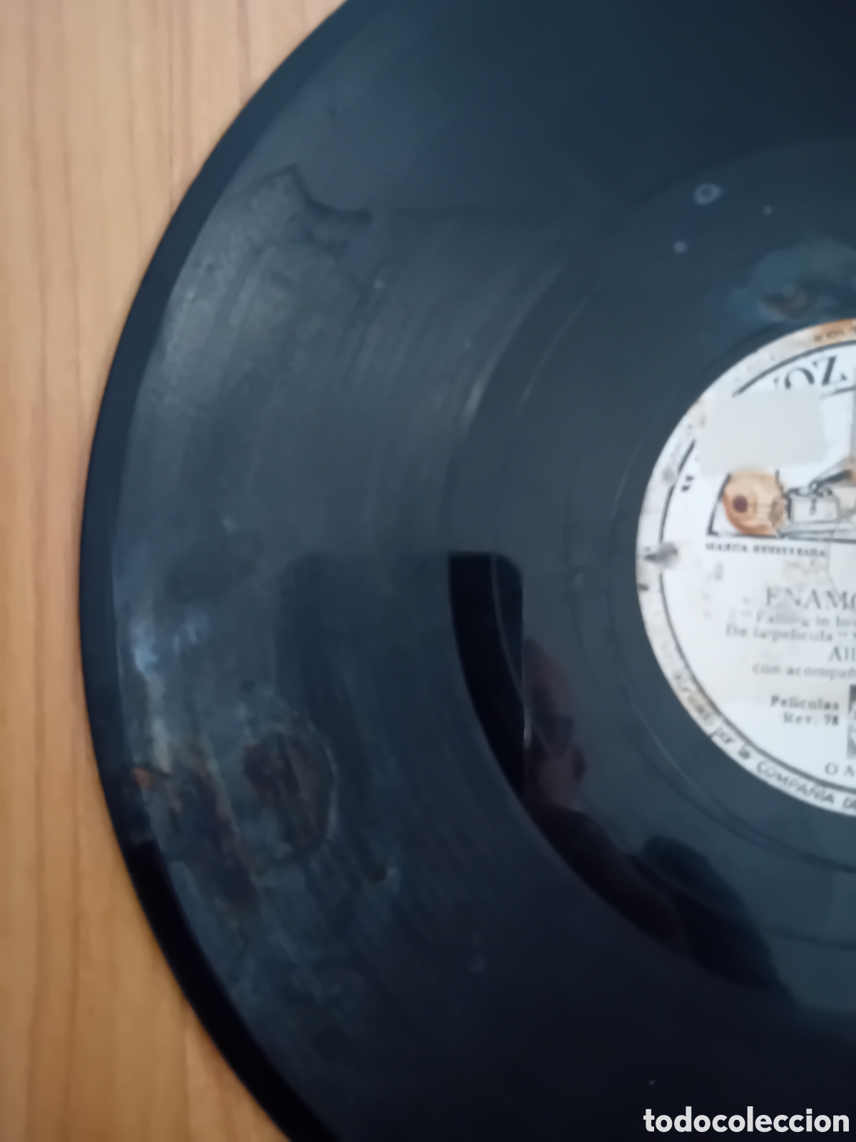 Discos de pizarra: ALLAN JONES. ENAMORANDOSE. QUIEN ERES - Foto 5
