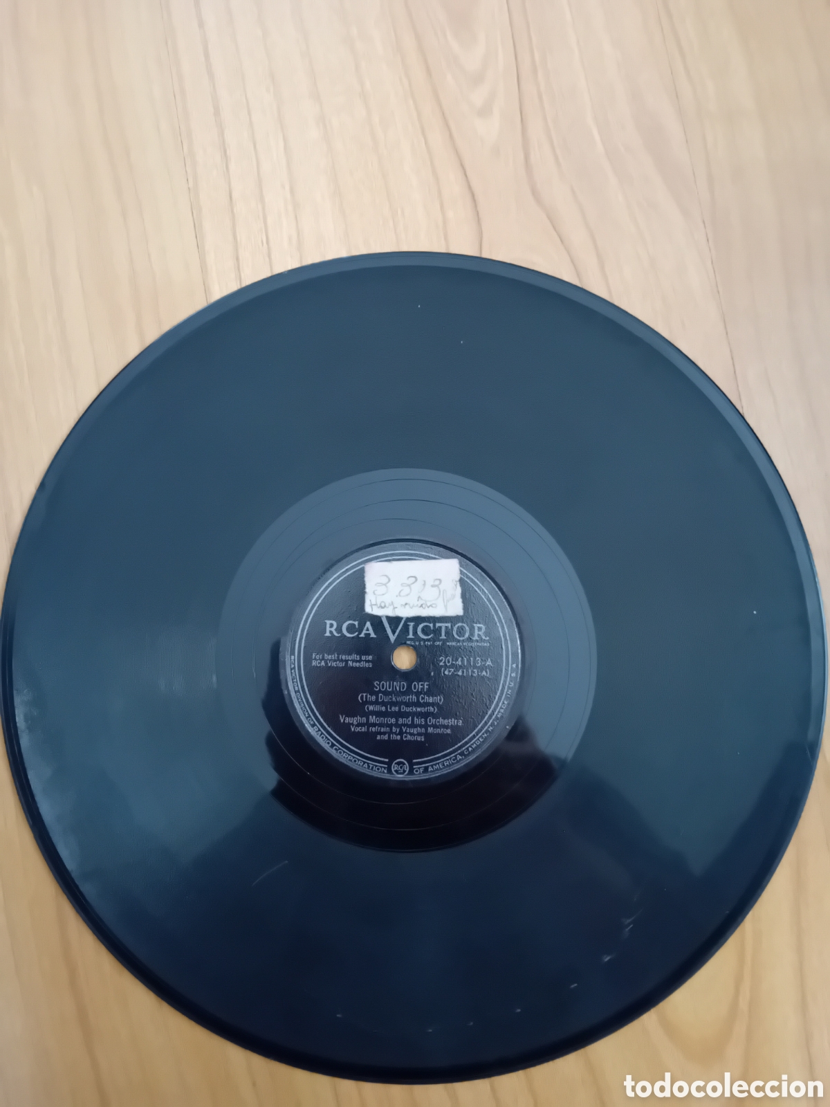 Discos de pizarra: VAUGHN MONROE. SOUND OFF. OH MARRY MARRY ME - Foto 4