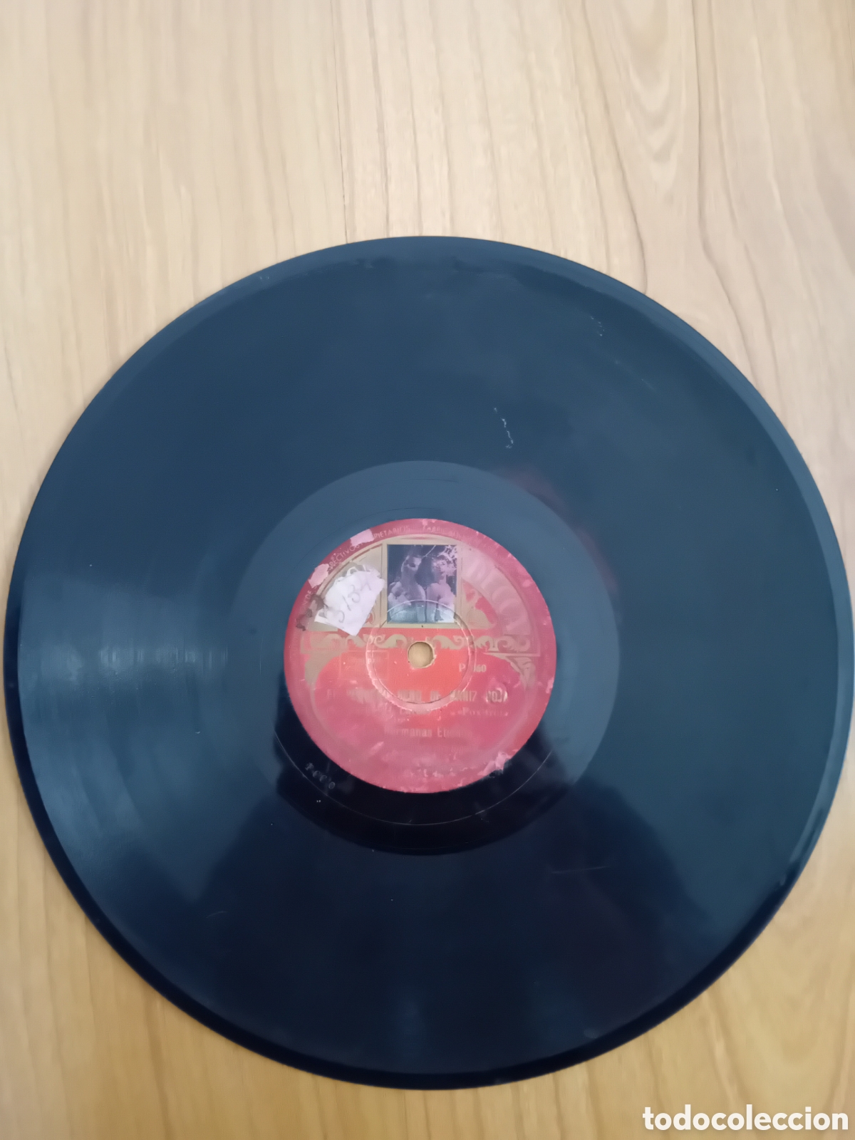 Discos de pizarra: HERNANAS ETIENNE. LA CENICIENTA. EL PEQUE&Ntilde;O RENO DE NARIZ ROJA - Foto 3