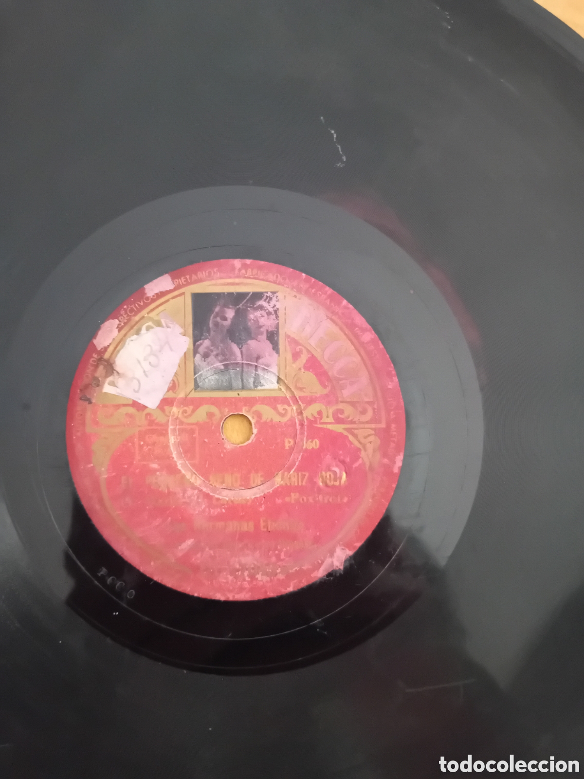 Discos de pizarra: HERNANAS ETIENNE. LA CENICIENTA. EL PEQUE&Ntilde;O RENO DE NARIZ ROJA - Foto 4