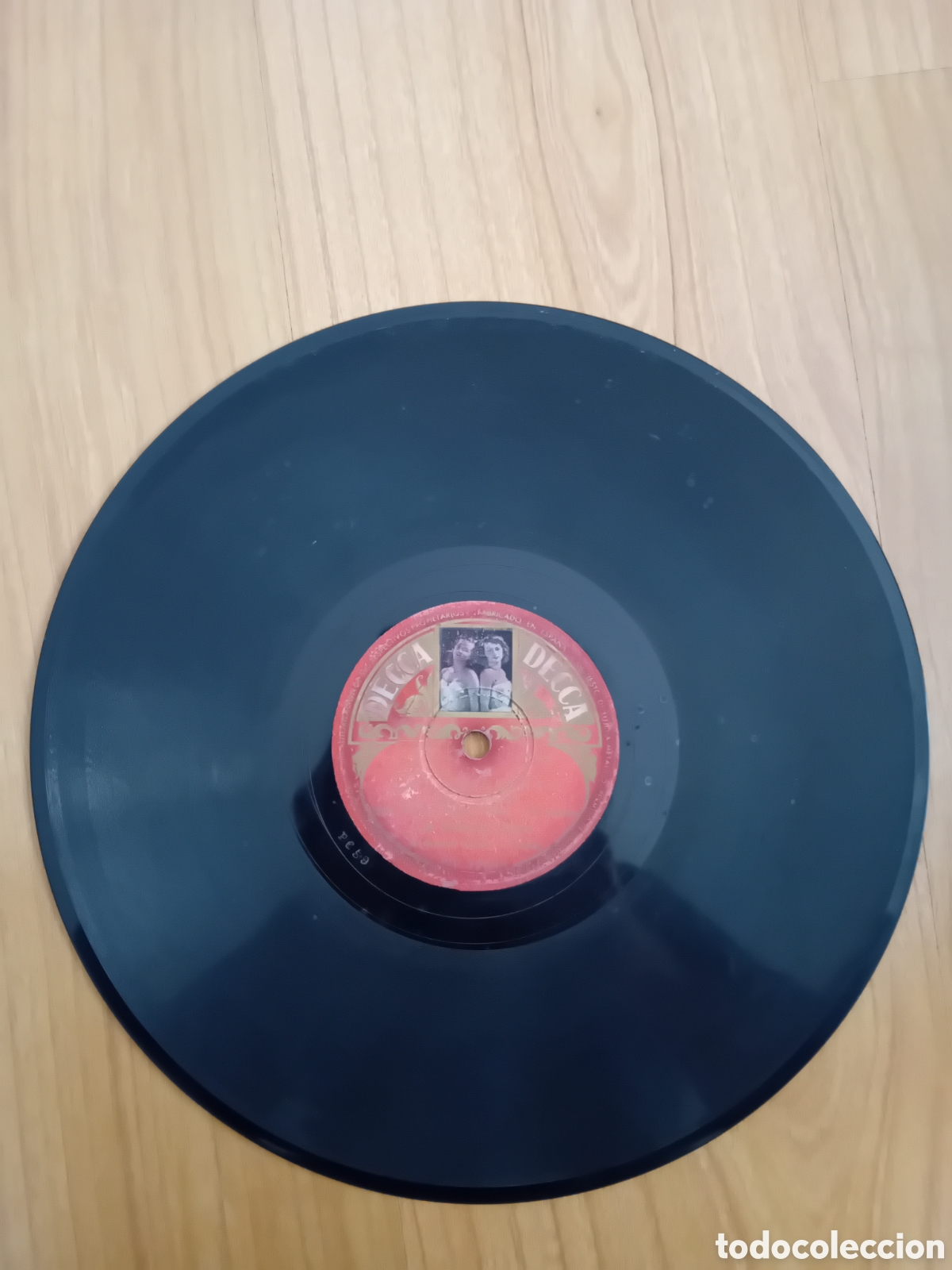 Discos de pizarra: HERNANAS ETIENNE. LA CENICIENTA. EL PEQUE&Ntilde;O RENO DE NARIZ ROJA - Foto 1