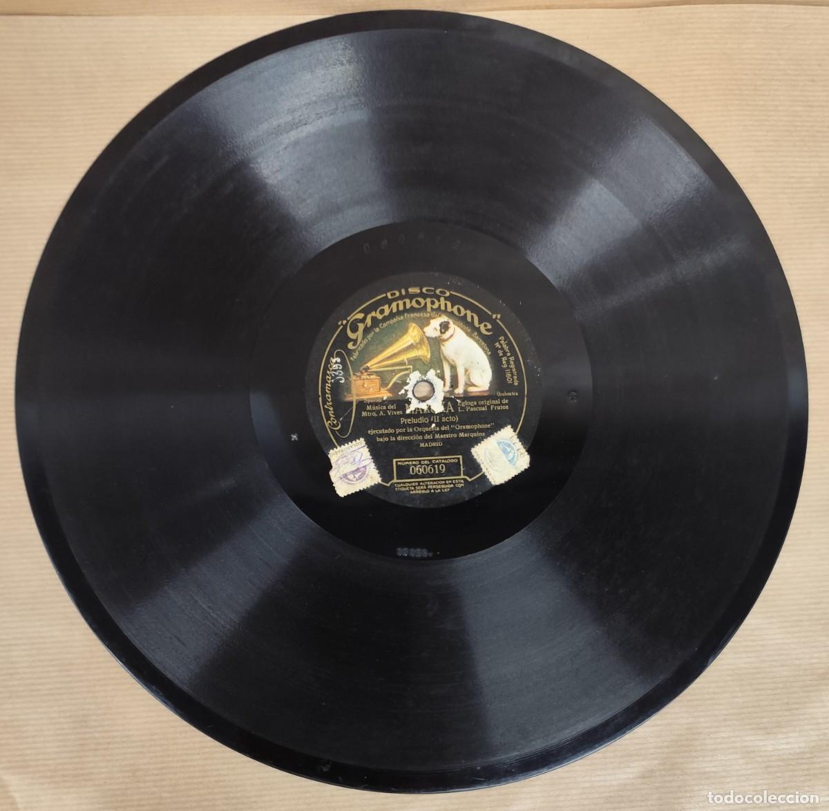 Discos de pizarra: DISCO DE PIZARRA MARUXA, GRAMOPHONE - Foto 4