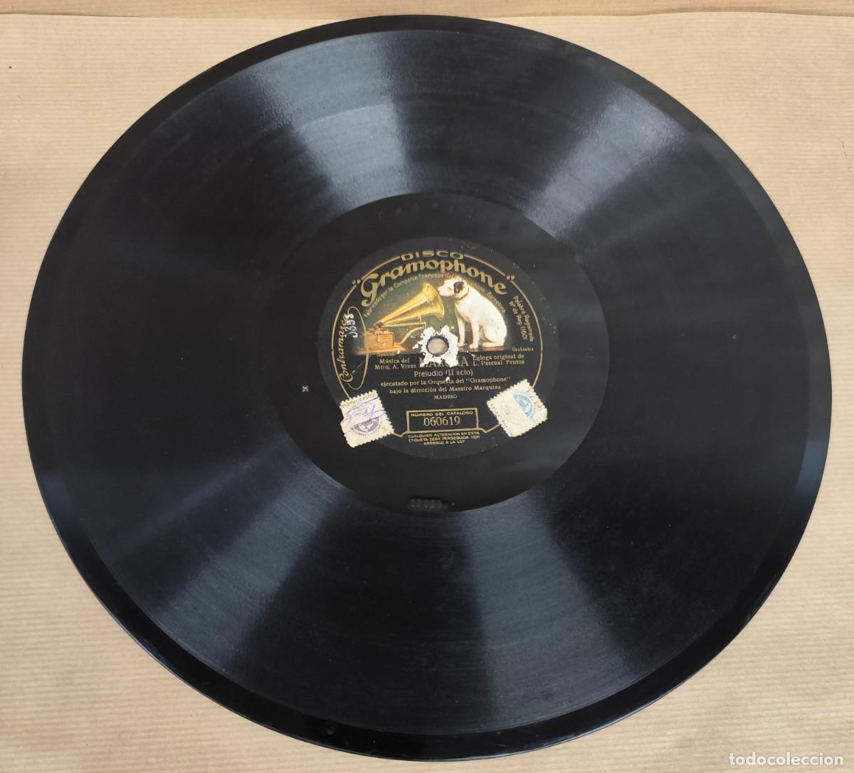 Discos de pizarra: DISCO DE PIZARRA MARUXA, GRAMOPHONE - Foto 5