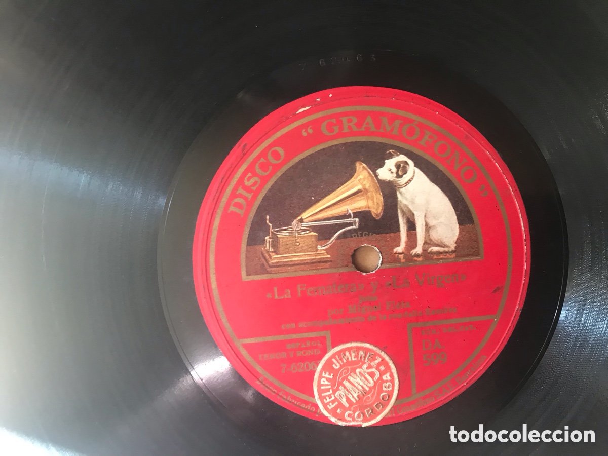 Discos de pizarra: La Dolores. Discos Gram&oacute;fono - Foto 2