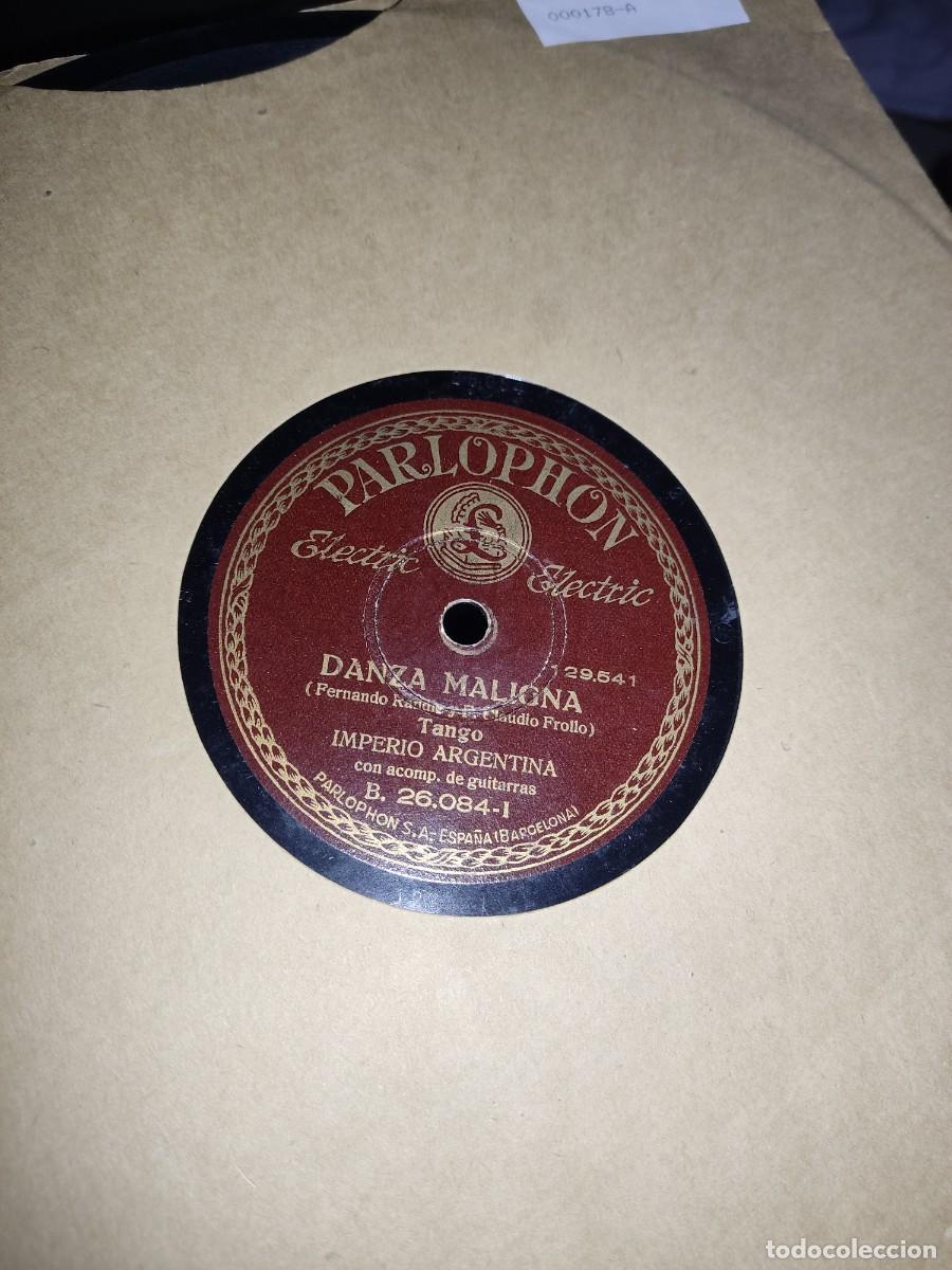 Discos de pizarra: DISCO DE PIZARRA ,DANZA MALIGNA - Foto 1