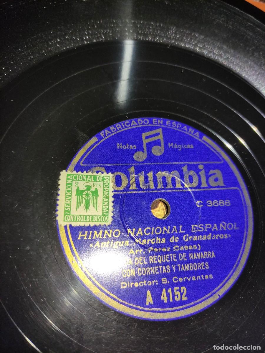 Discos de pizarra: DIFICIL, HIMNO NACIONAL ESPA&Ntilde;OL ,( PIZARRA) - Foto 2