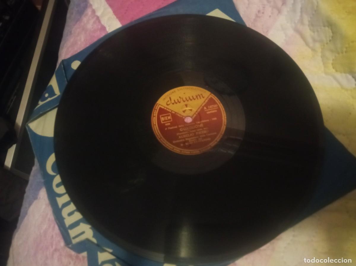 Discos de pizarra: Aurelio Fierro. Guaglione/Piccerella - Foto 4
