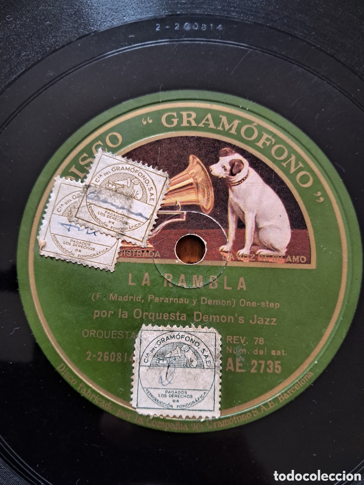Discos de pizarra: Porque esta Demon: que noi/ la Rambla - Foto 1