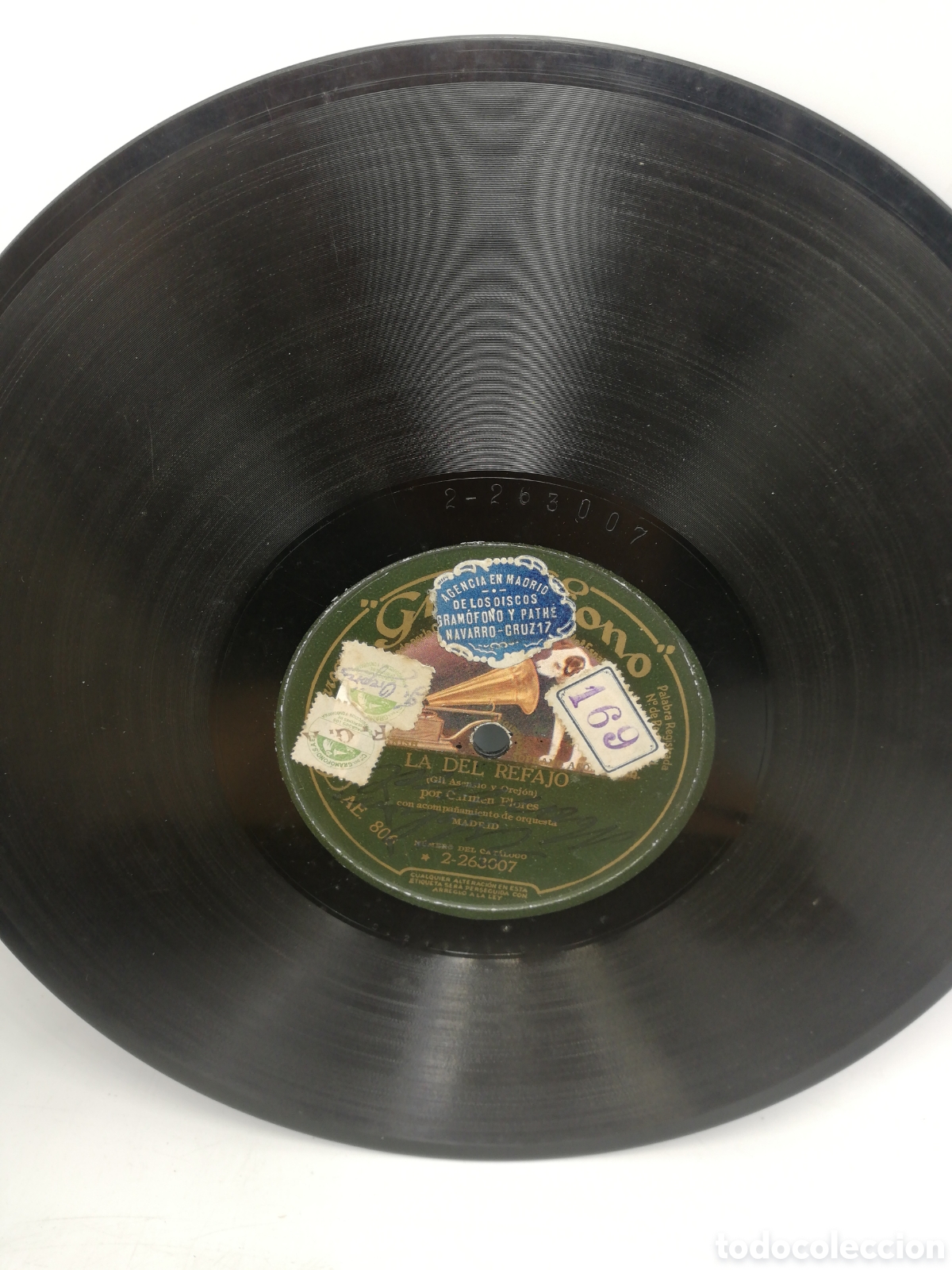 Discos de pizarra: Album con 12 discos de pizarra. - Foto 3