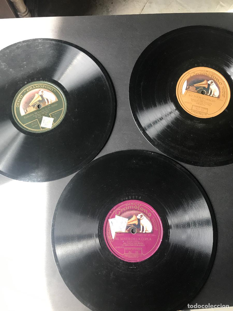 Discos de pizarra: Lote de 50 discos de pizzarra, diferentes estilos. - Foto 9