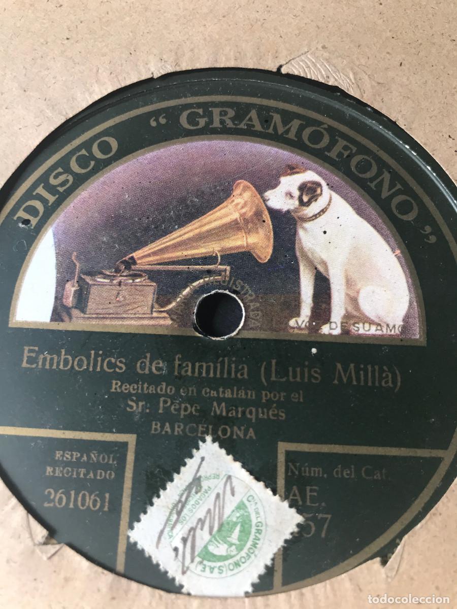 Discos de pizarra: Lote de 50 discos de pizzarra, diferentes estilos. - Foto 10