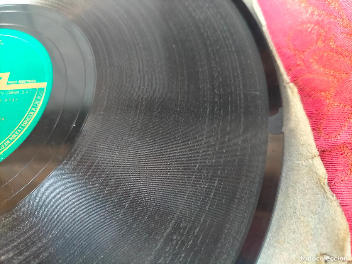 Discos de pizarra: El gitano se&ntilde;orito Pepe Blanco 204.100 - disco de pizarra antiguo - Foto 3