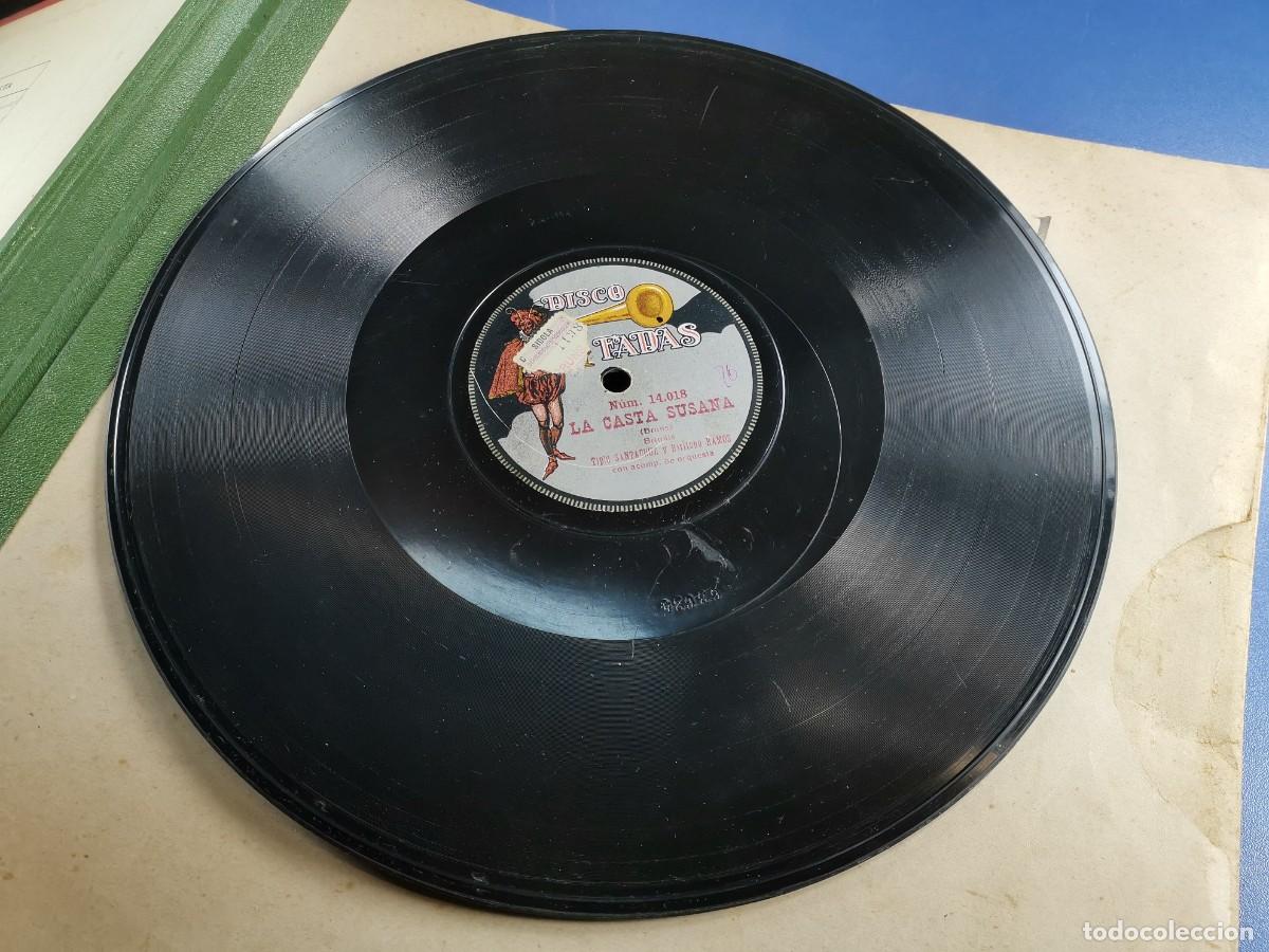 Discos de pizarra: FADAS-LA VIUDA ALEGRE Y LA CASTA SUSANA - Foto 4