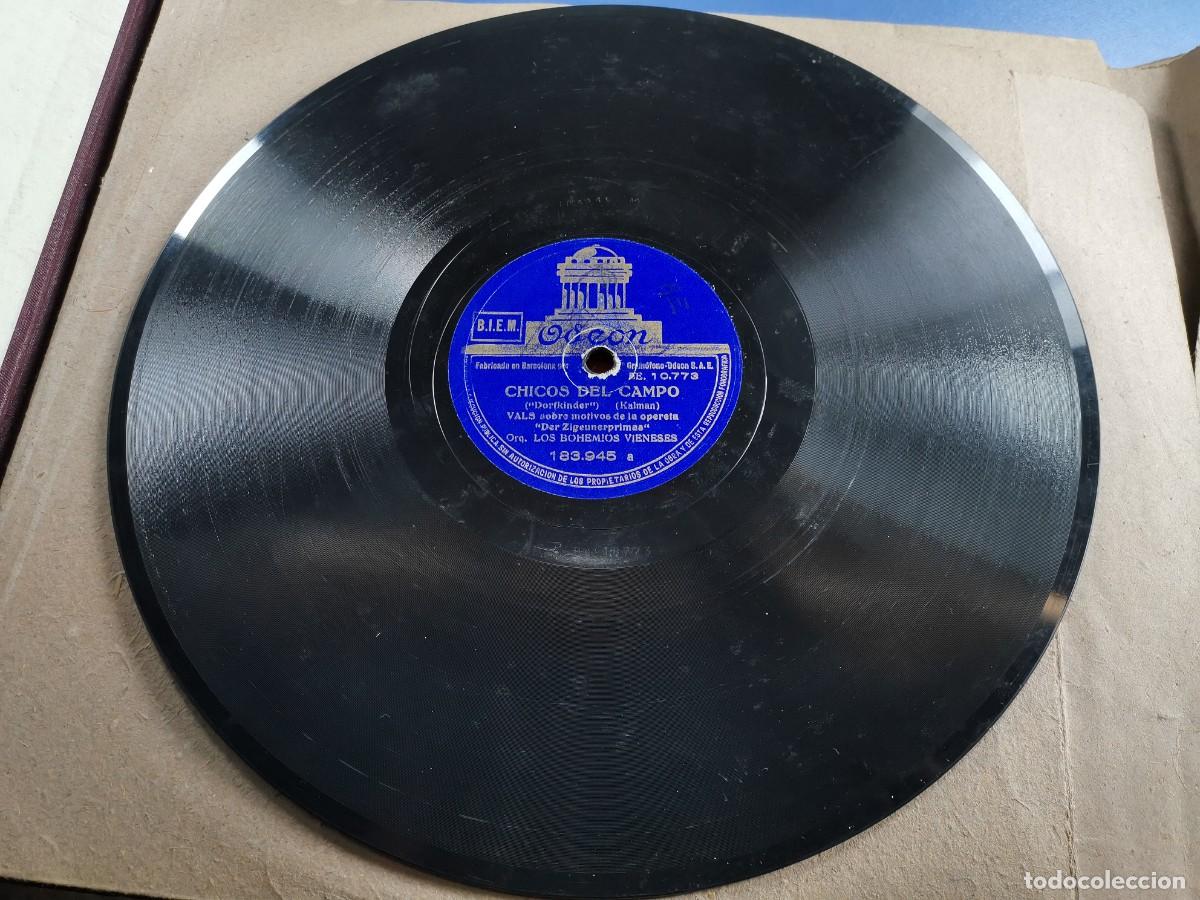 Discos de pizarra: ORQUESTA BOHEMIOS VIENESES Chicos del campo/Las ultimas gotas - Foto 2