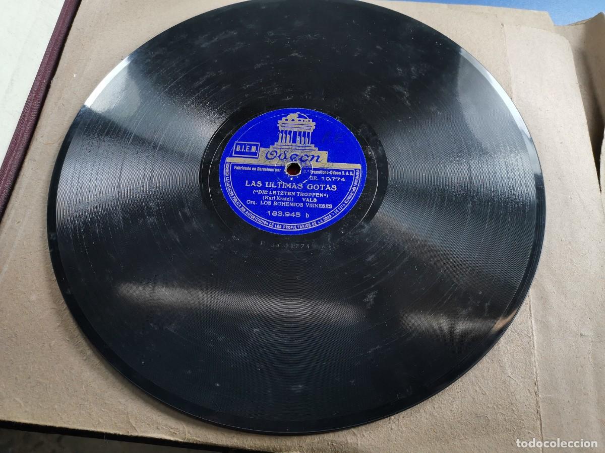 Discos de pizarra: ORQUESTA BOHEMIOS VIENESES Chicos del campo/Las ultimas gotas - Foto 4