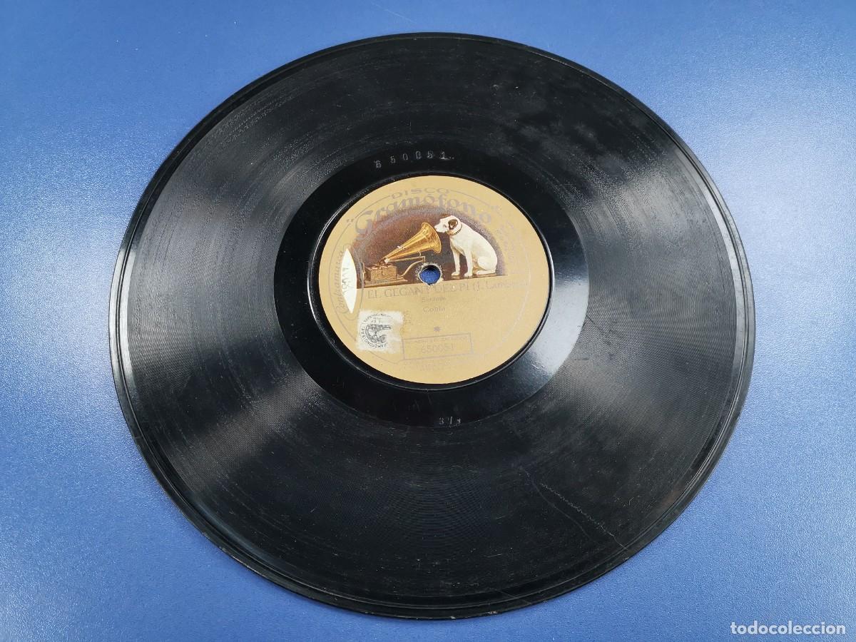 Discos de pizarra: COBLA-SARDANA-LA PRIMAVERA--EL GEGANT DEL PI - Foto 4