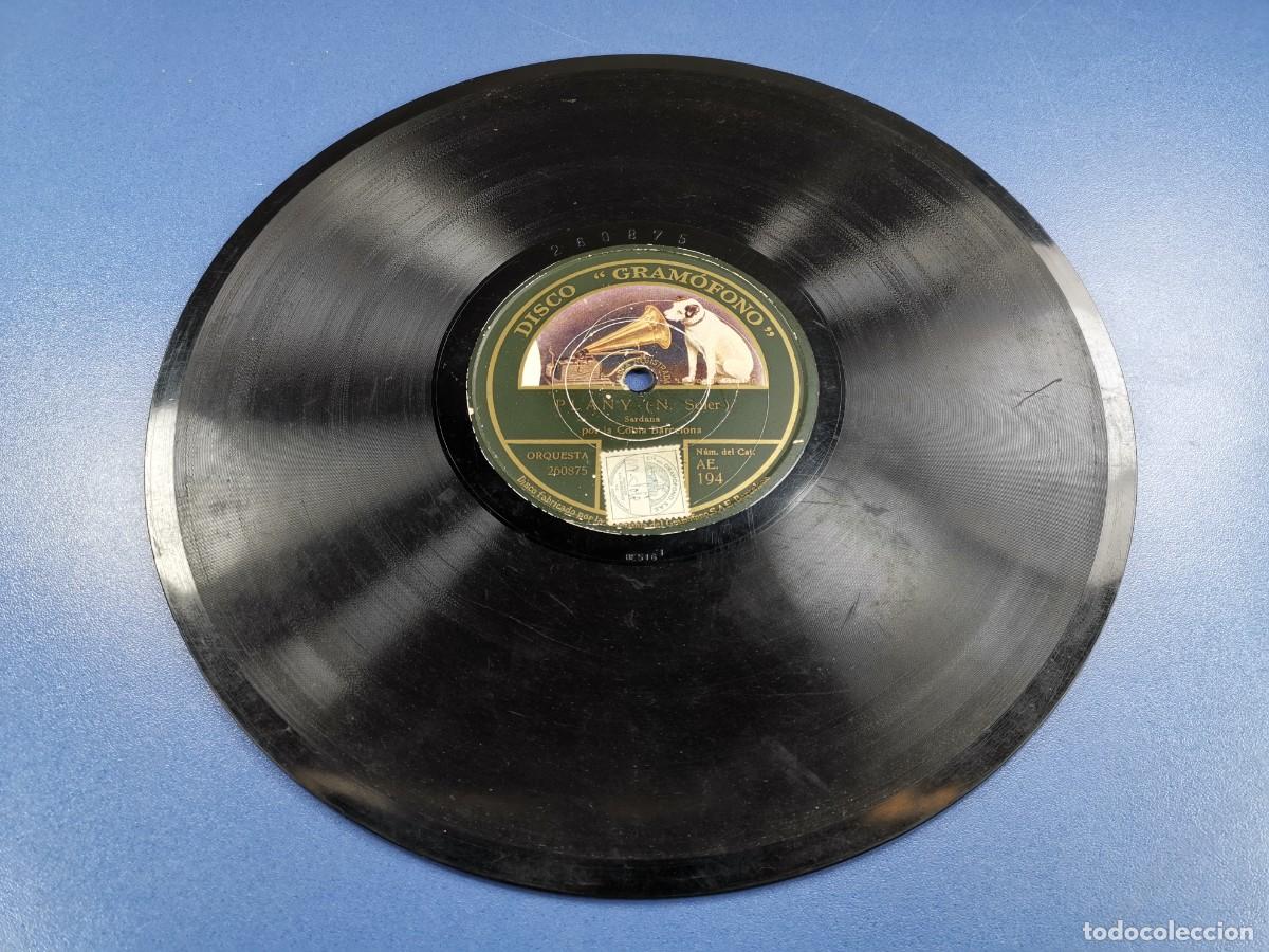 Discos de pizarra: COBLA BARCELONA-SARDANA-MARIA Y PLANY - Foto 2