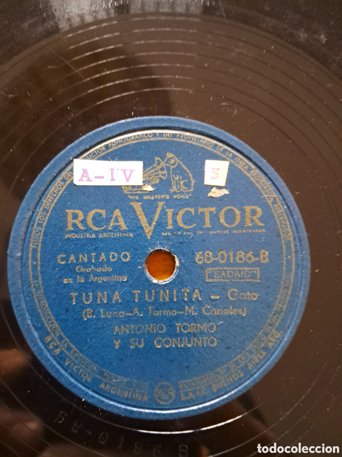 Discos de pizarra: Antonio Tormo y su conjunto - Foto 3