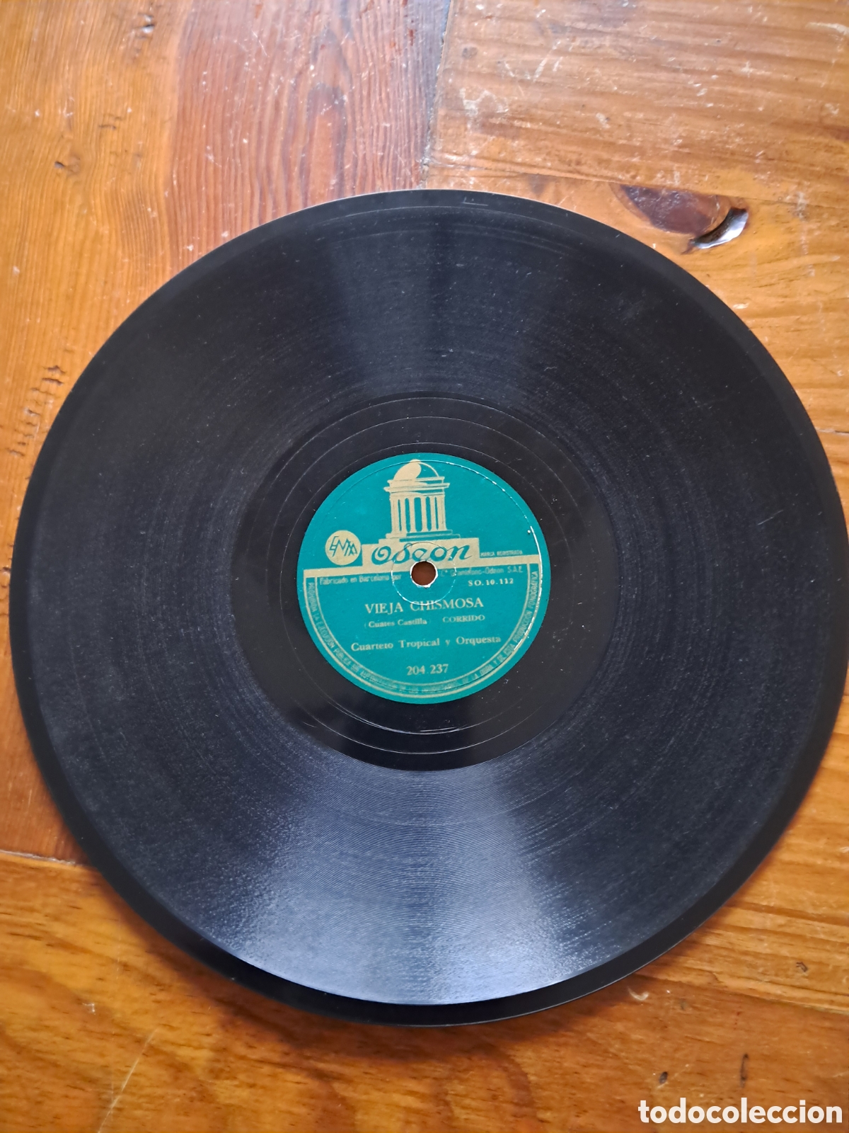 Discos de pizarra: Cuarteto tropical y orquesta - Foto 2