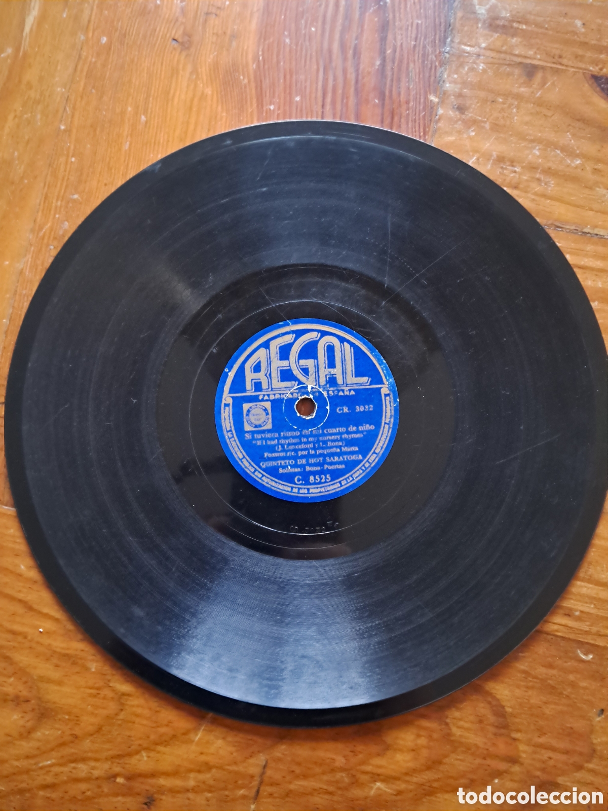 Discos de pizarra: Quinteto de Hot Saratoga/Jos&eacute; Puertas - Foto 2