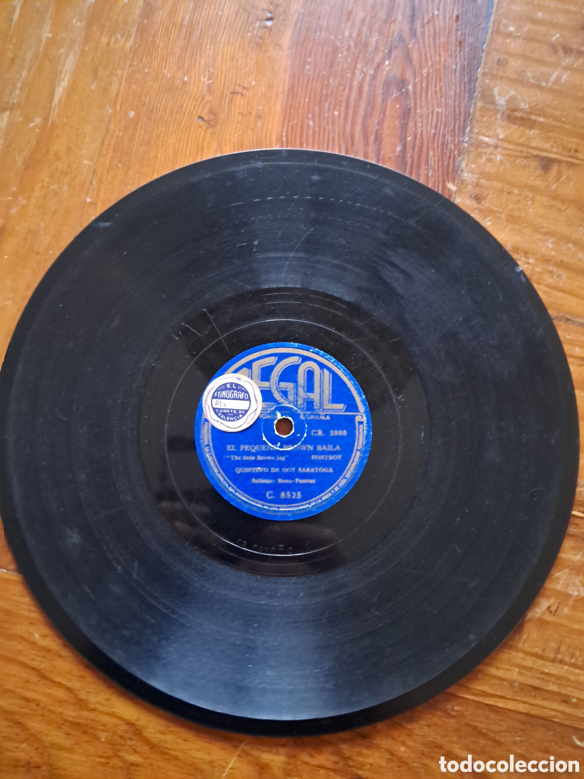 Discos de pizarra: Quinteto de Hot Saratoga/Jos&eacute; Puertas - Foto 4