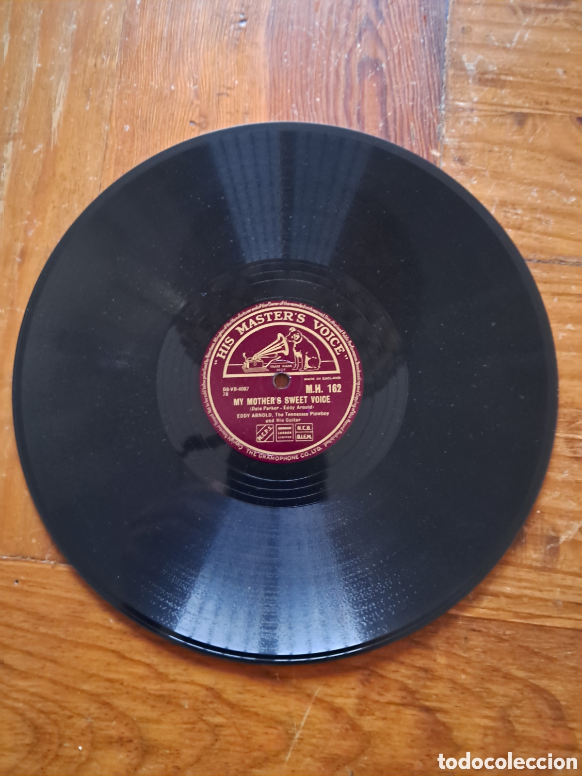Discos de pizarra: Eddy Arnold lote 2 discos de pizarra - Foto 8