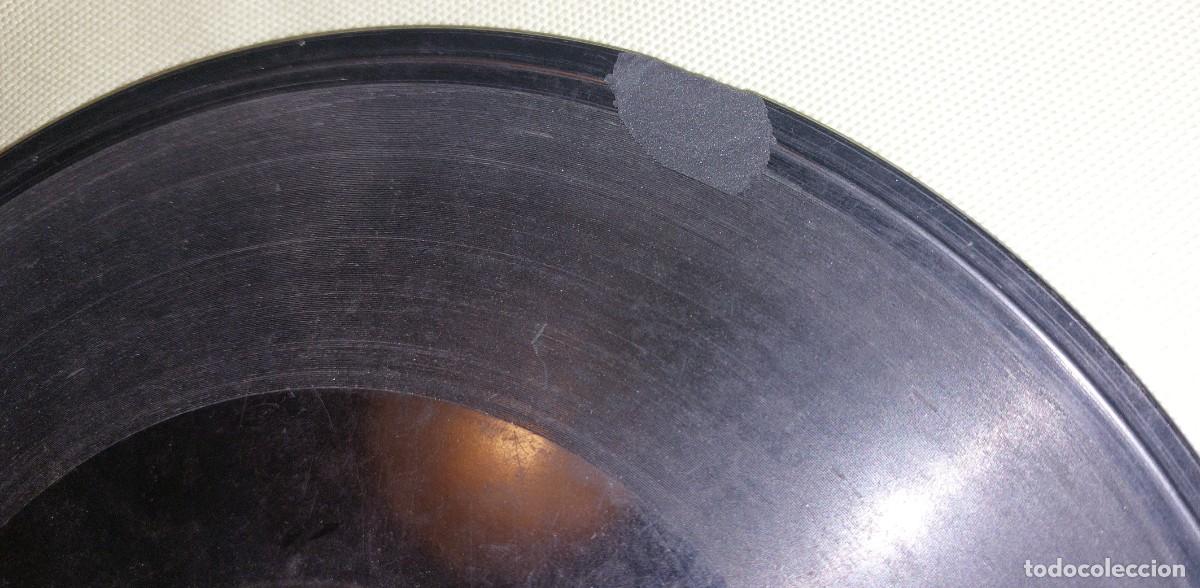 Discos de pizarra: Dos discos de pizarra. Disco Pathe. Disco Gramophone. - Foto 8