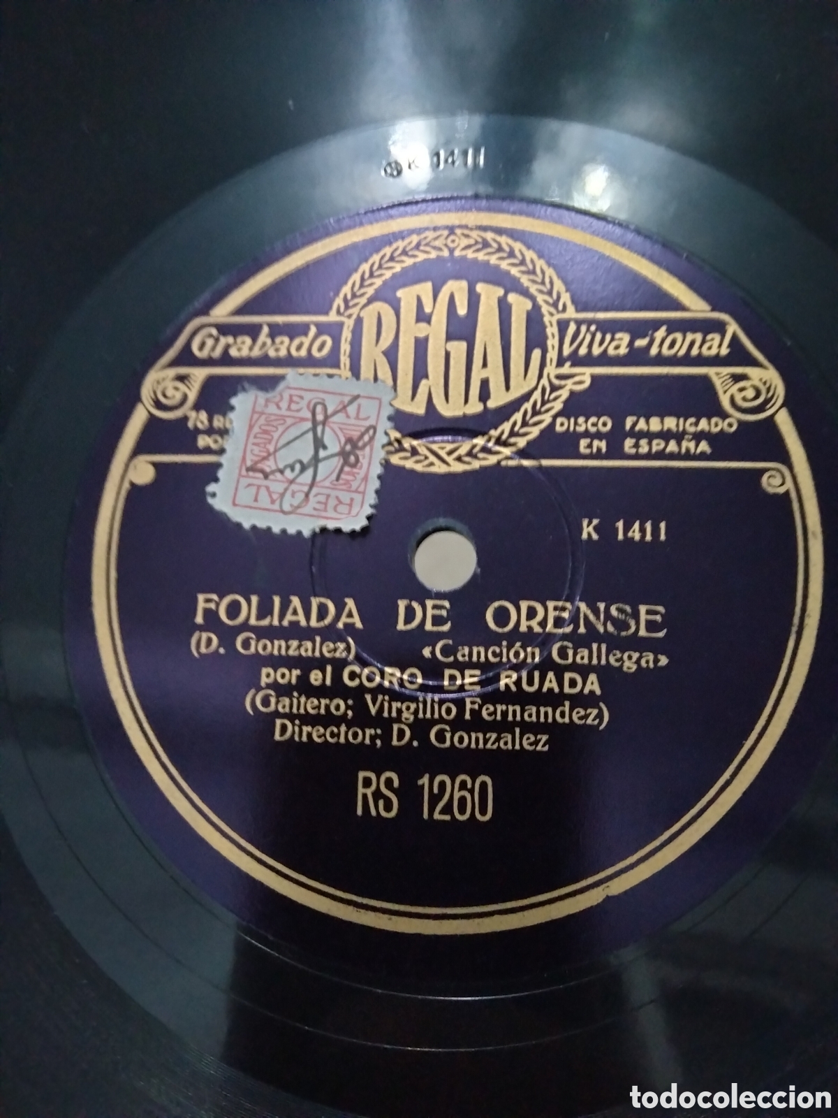 Discos de pizarra: Disco pizarra CORO DE RUADA - Foto 3