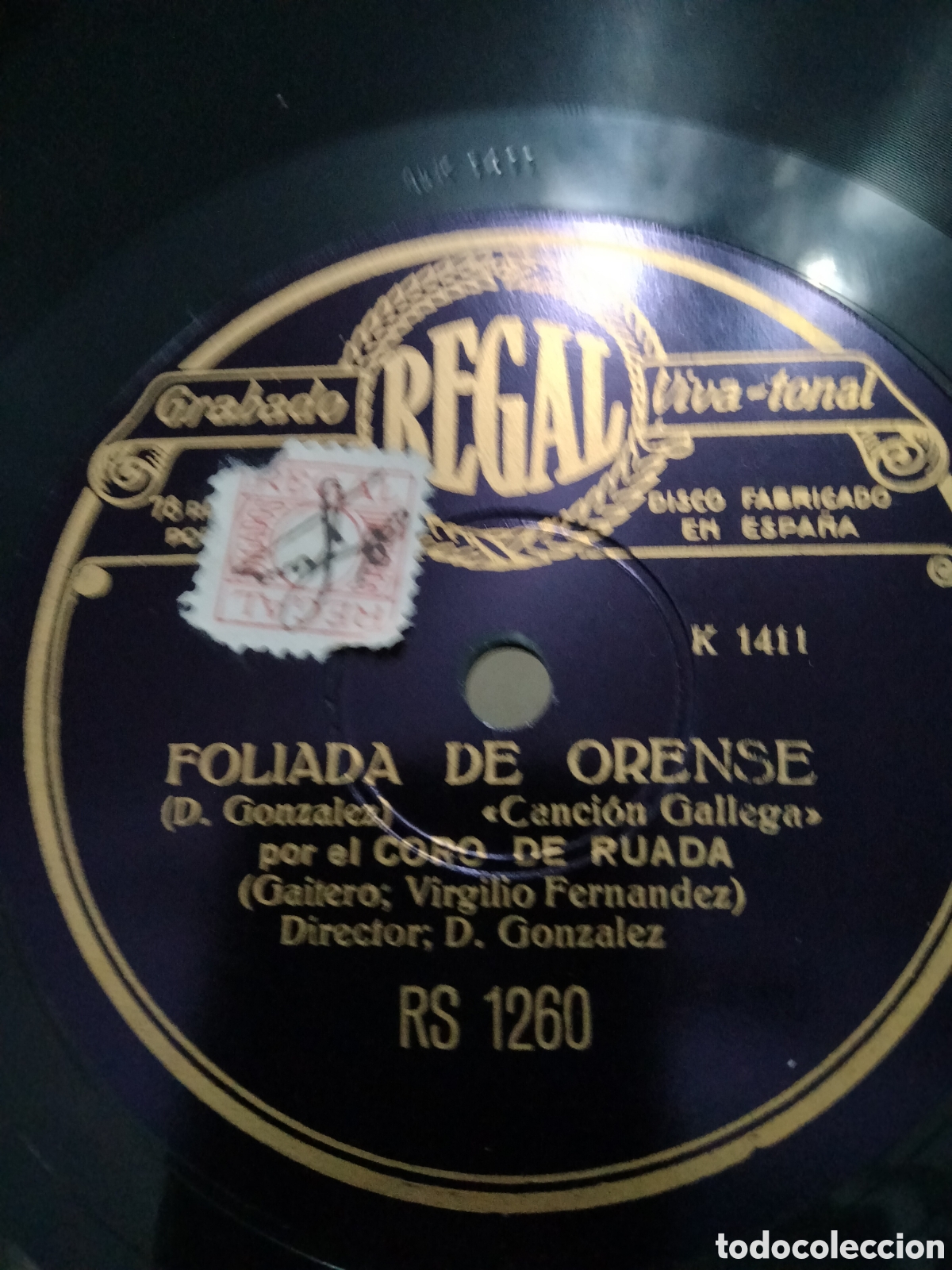 Discos de pizarra: Disco pizarra CORO DE RUADA - Foto 4