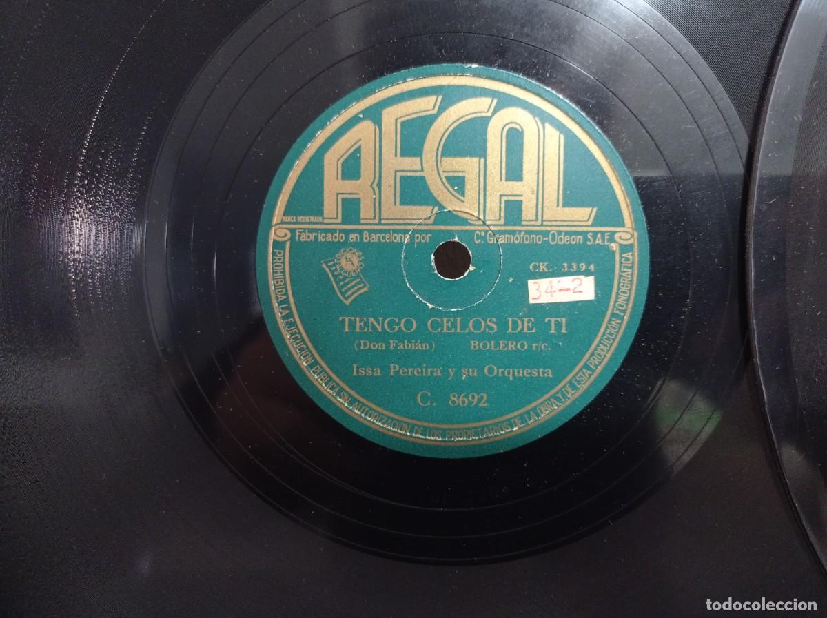 Discos de pizarra: 8 discos de Issa Pereira en excelente estado. - Foto 2