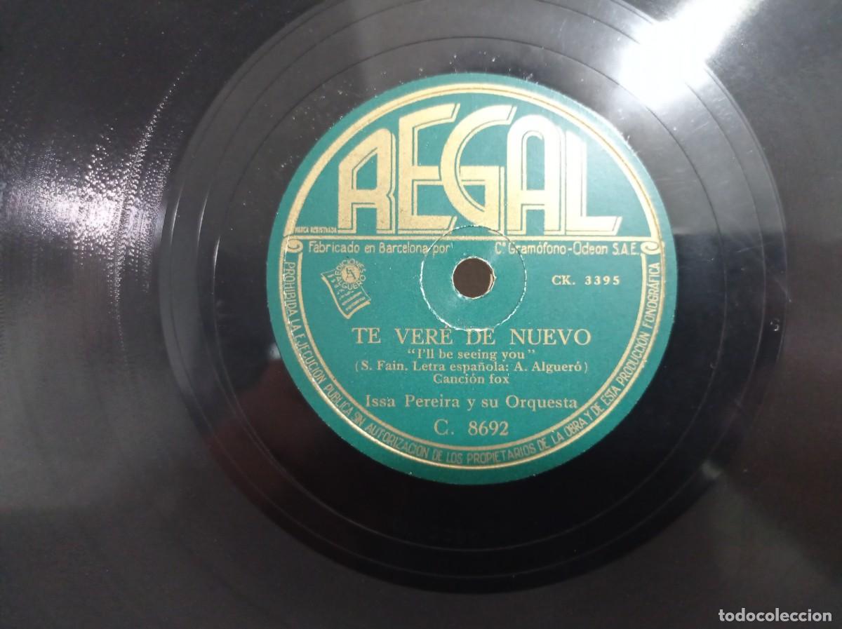 Discos de pizarra: 8 discos de Issa Pereira en excelente estado. - Foto 3