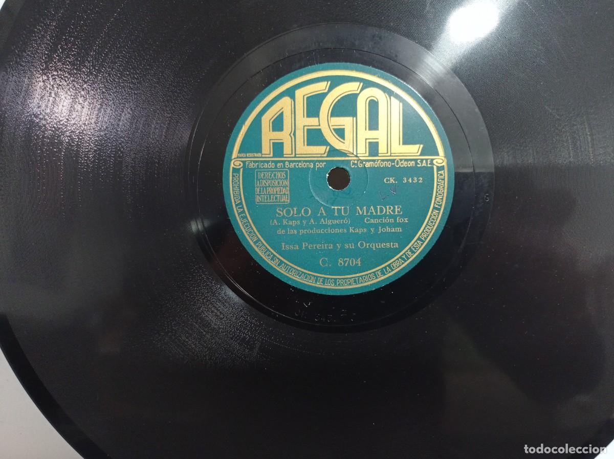 Discos de pizarra: 8 discos de Issa Pereira en excelente estado. - Foto 5