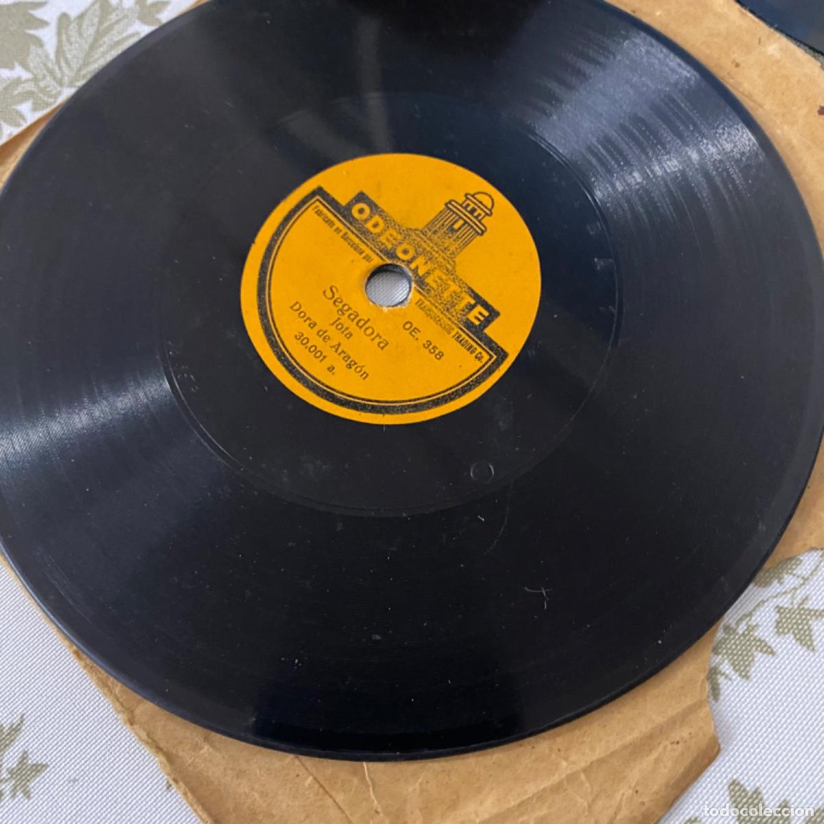 Discos de pizarra: DORA DE ARAGON SEGADORA PLACA 6 PULGADAS - Foto 1
