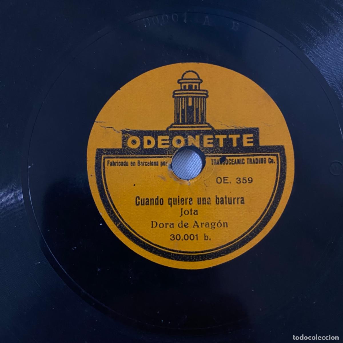 Discos de pizarra: DORA DE ARAGON SEGADORA PLACA 6 PULGADAS - Foto 2