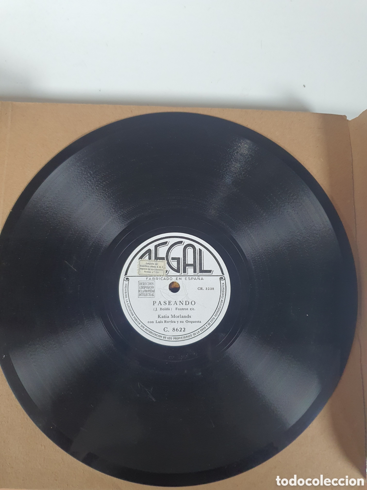 Discos de pizarra: Disco pizarra paseando - Foto 1