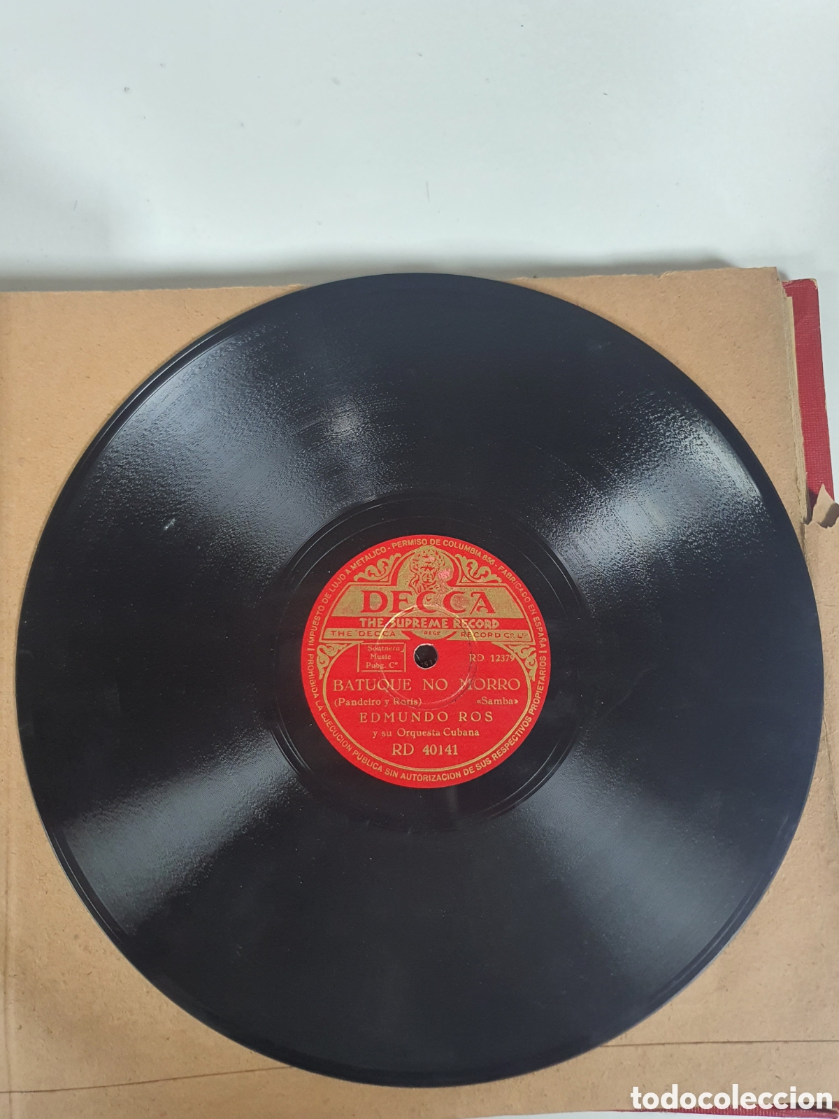Discos de pizarra: Disco pizarra batuque no morro - Foto 1