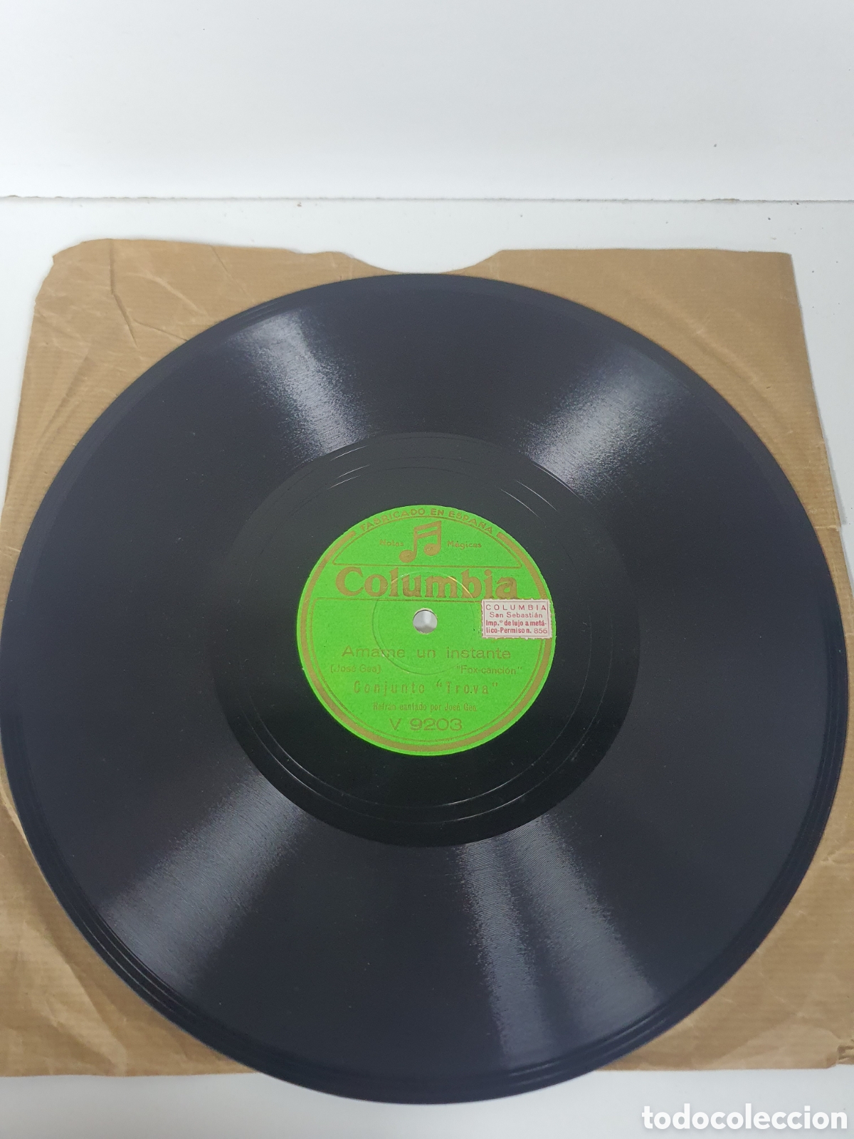 Discos de pizarra: Disco pizarra amame un instante - Foto 1