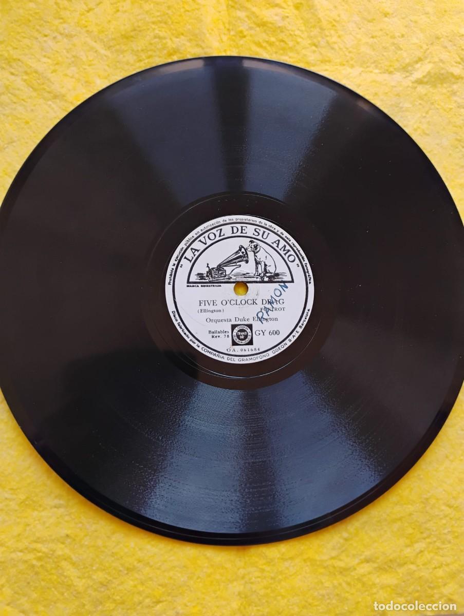 Discos de pizarra: DISCO &rdquo;GRAMOFONO&rdquo; PIZARRA - FIVE OCLOCK DRAG - CLEMENTINA - Foto 1