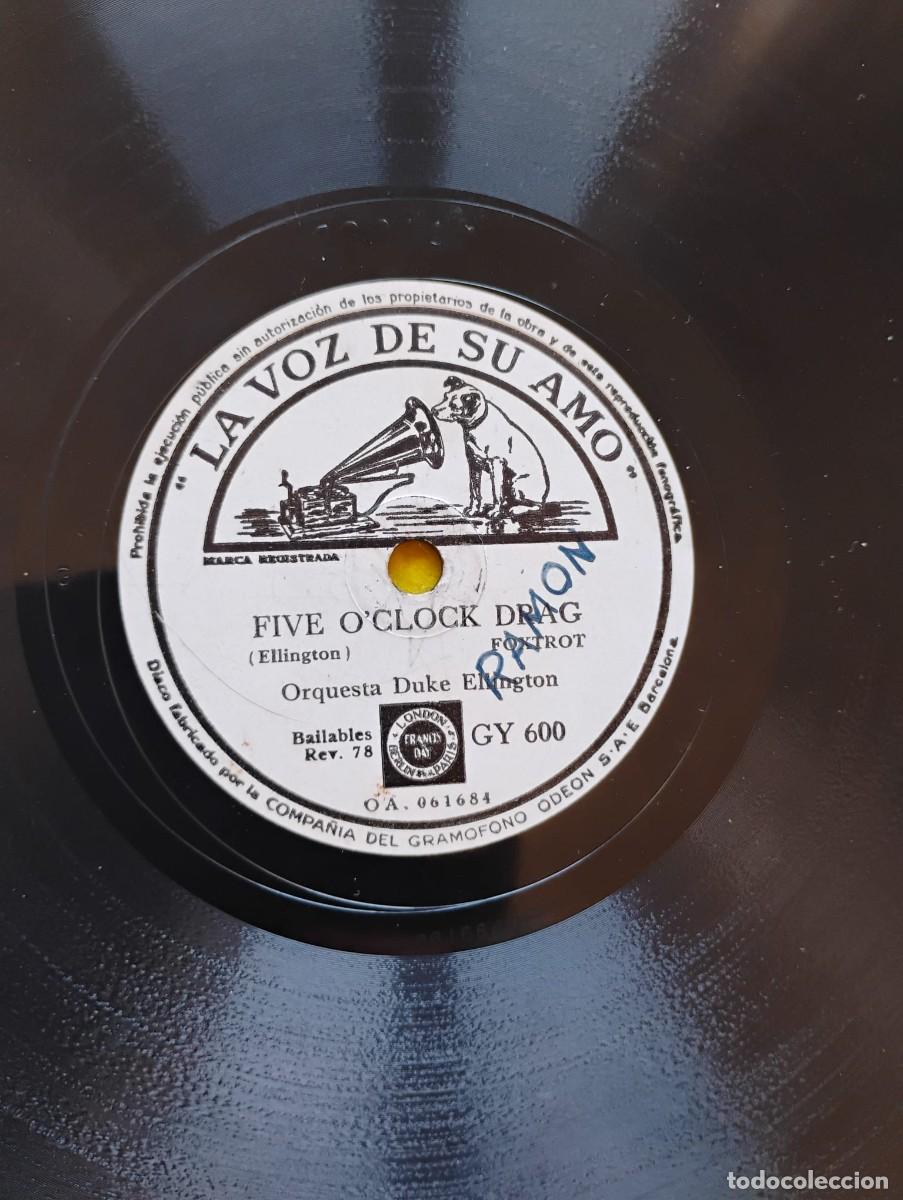 Discos de pizarra: DISCO &rdquo;GRAMOFONO&rdquo; PIZARRA - FIVE OCLOCK DRAG - CLEMENTINA - Foto 2