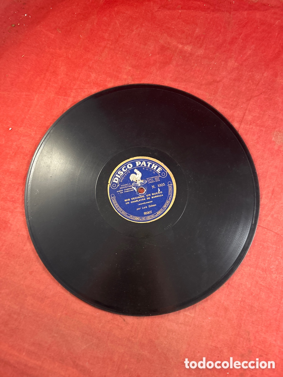 Discos de pizarra: DISCO DE PIZARRA DE LUIS ESTESO - Foto 2