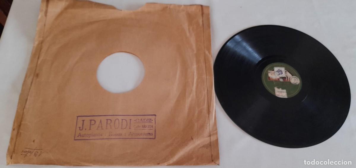 Discos de pizarra: DISCO DE PIZARRA DE TANI ZERJA: PASODOBLE Y ZAMBRA - Foto 1
