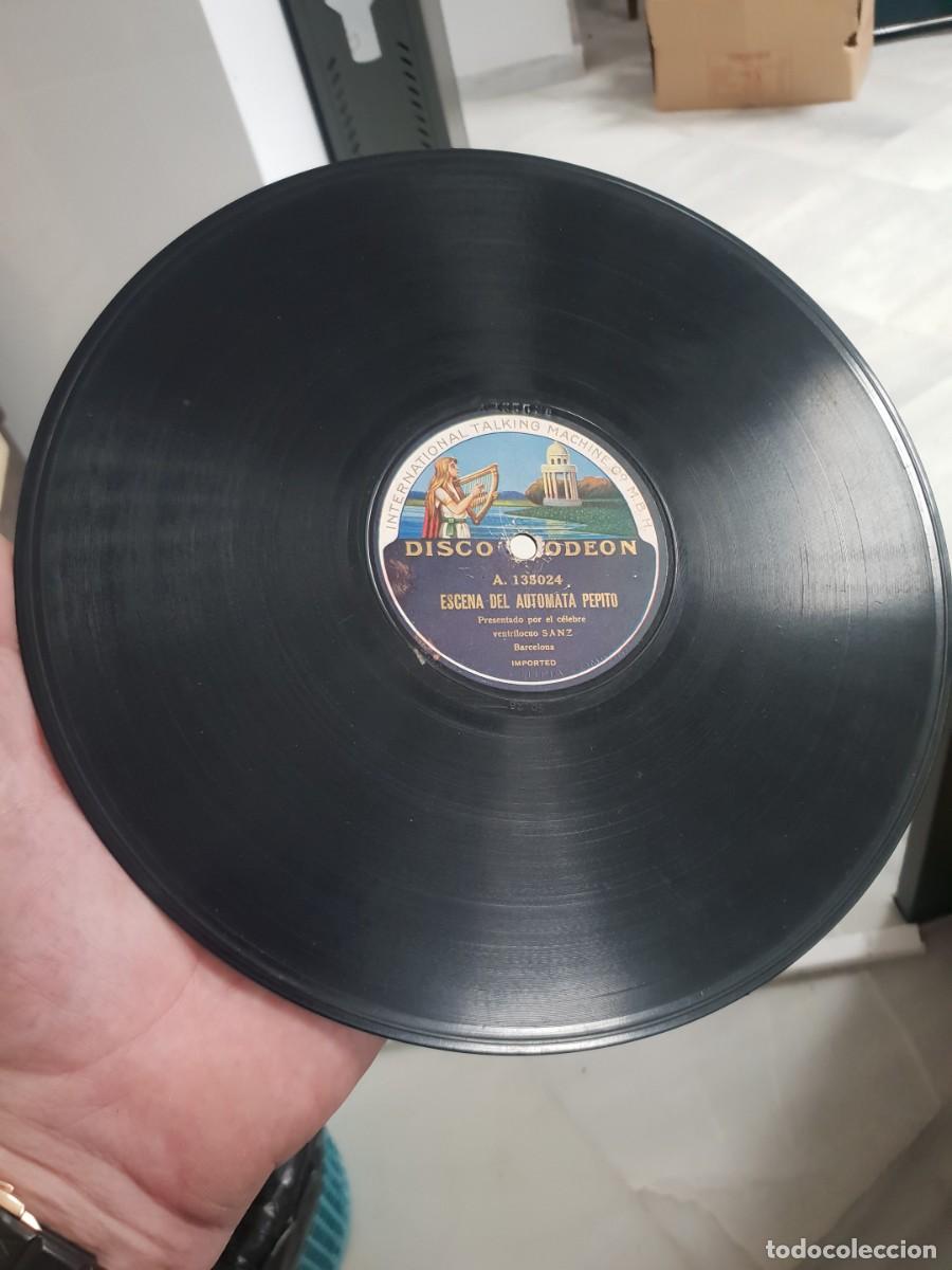 Discos de pizarra: Disco pizarra escena automata pepito de odeon - Foto 4
