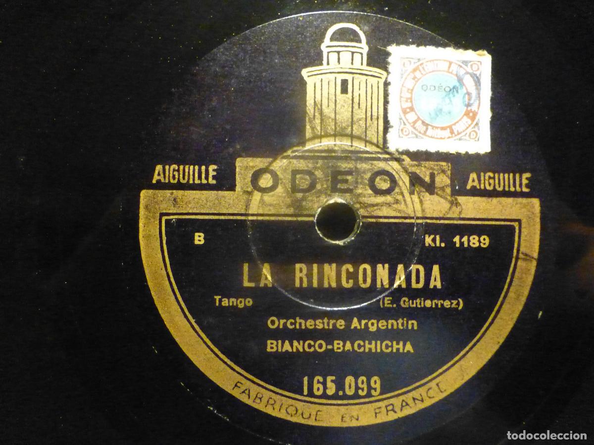 Discos de pizarra: Odeon 165.099 - Picolo Navio del Maxim&acute;s - La Rinconada - Orquesta Argentin Bianco-Bachicha - Foto 1