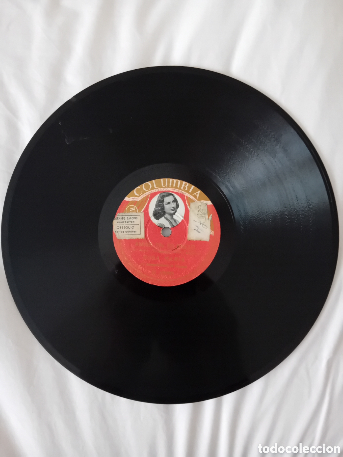Discos de pizarra: ROSA MARIA. AMAR EN SILENCIO. MAYTE PARDO. SAMBIMBA - Foto 3