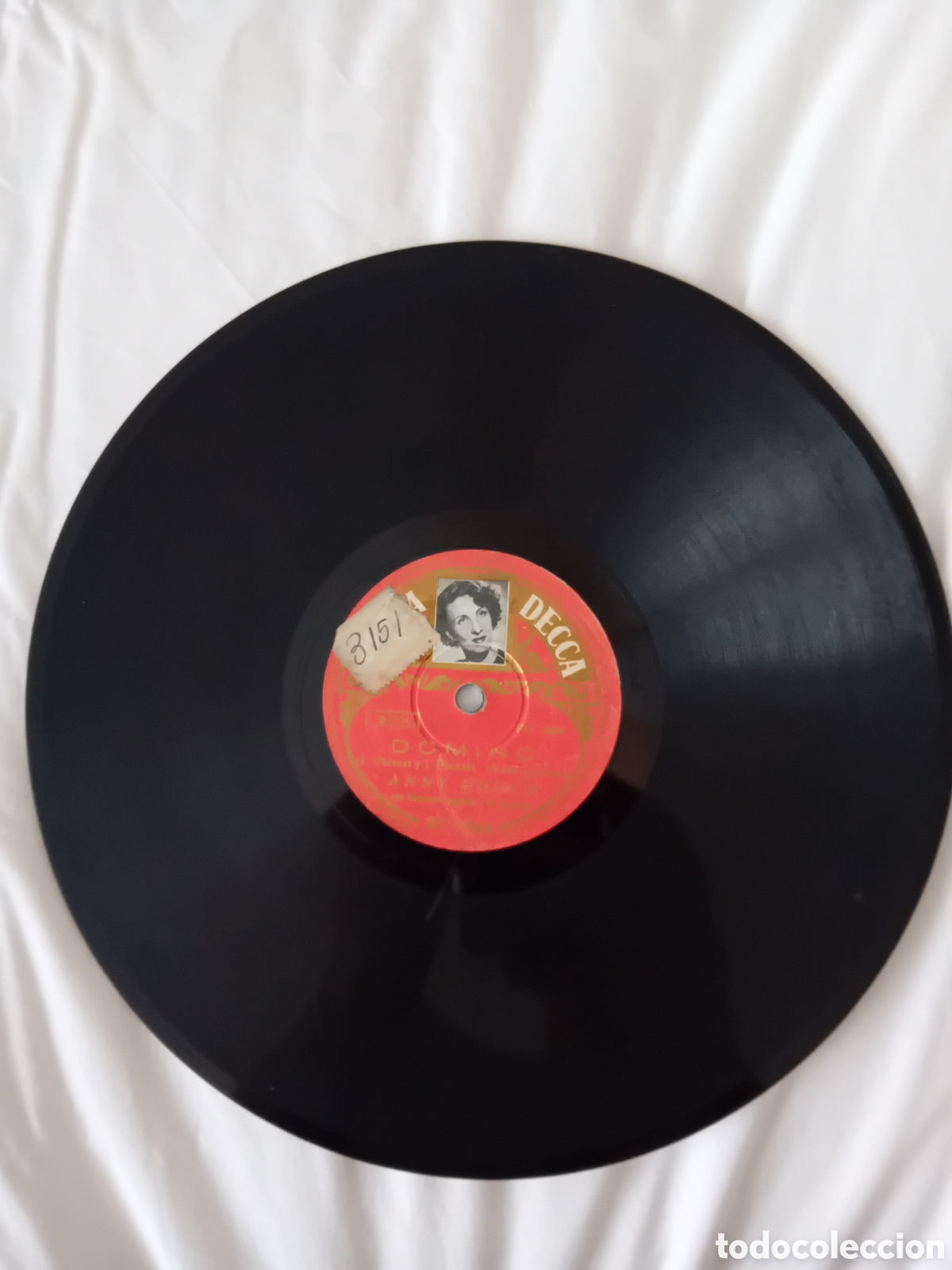 Discos de pizarra: ANNY GOULD. PLAZA VENDOME. DOMINO - Foto 3